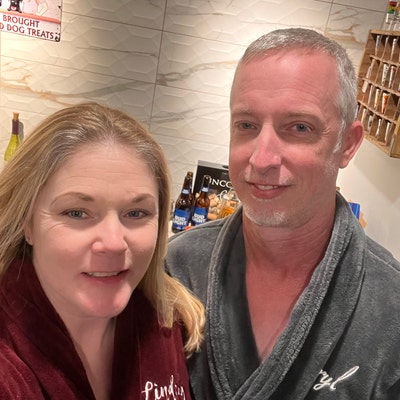 His and Hers Holiday Gift Set, Christmas Robe Gift Set, Holiday Gift