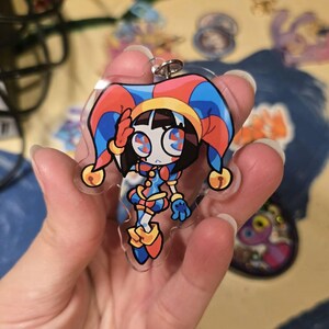Pomni アメイジングデジタルサーカスキーホルダー | アクリルチャーム