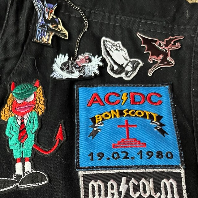 ブラック・サバス「ヘンリー」 オリジナル ヴィンテージパッチ Black Sabbath band patch with emblem Henry