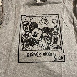 Retro Disney Pocket Size Print Shirts, Mickey Checkered Shirt,retro ...