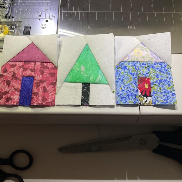 MINI TREE BLOCK Foundation Paper Piecing Pattern/template - Etsy