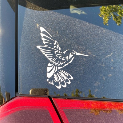 Hummingbird Decal, Hummingbird Vinyl Decal, Hummingbird Sticker, Decal ...