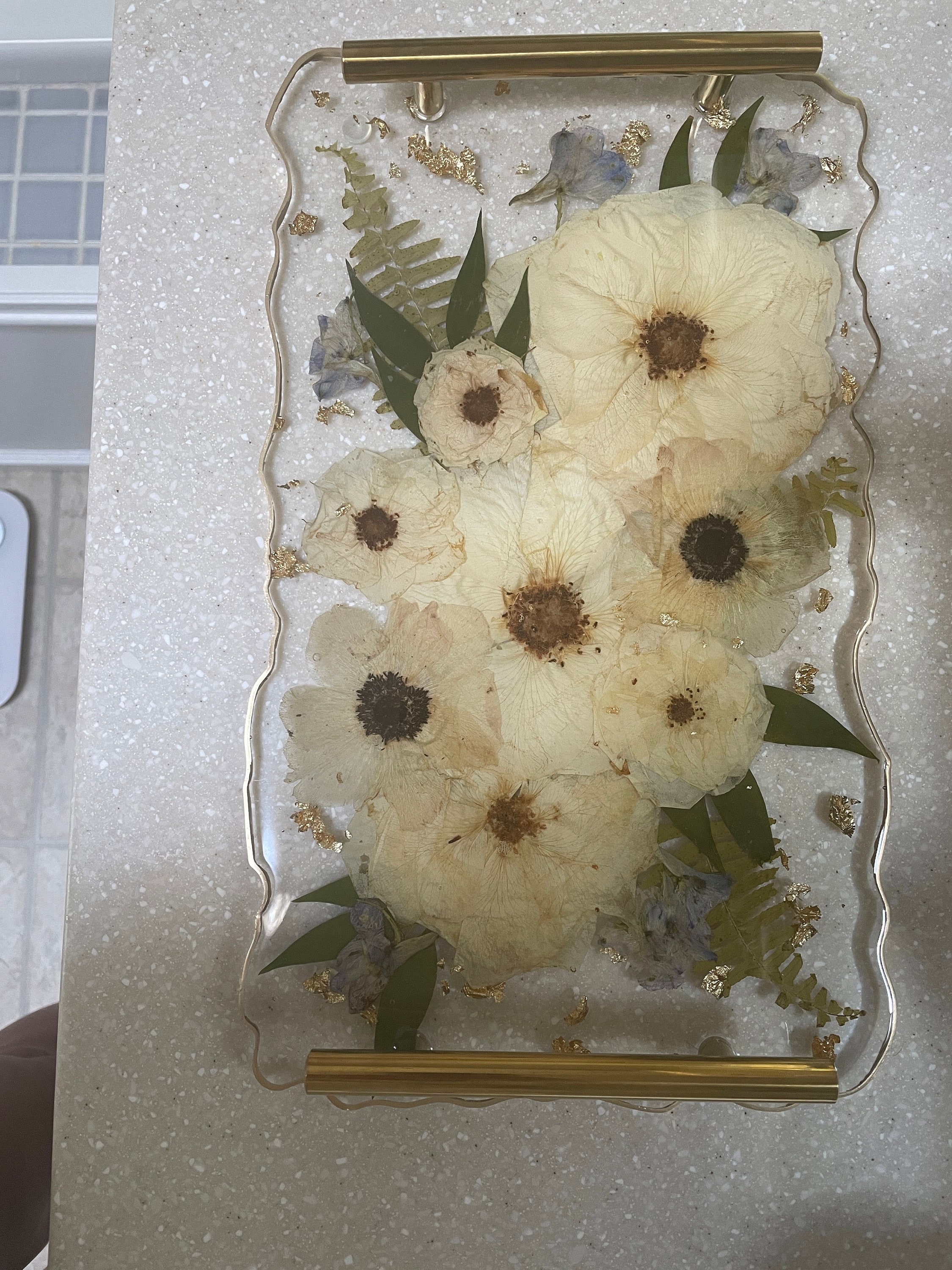 Preserved flowers from Etsy buyer's etsy review