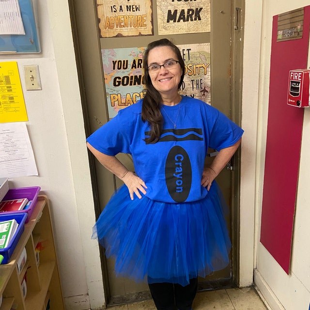 Crayon Costume Crayola Blue Crayon Hat (Adult) Costume Hats