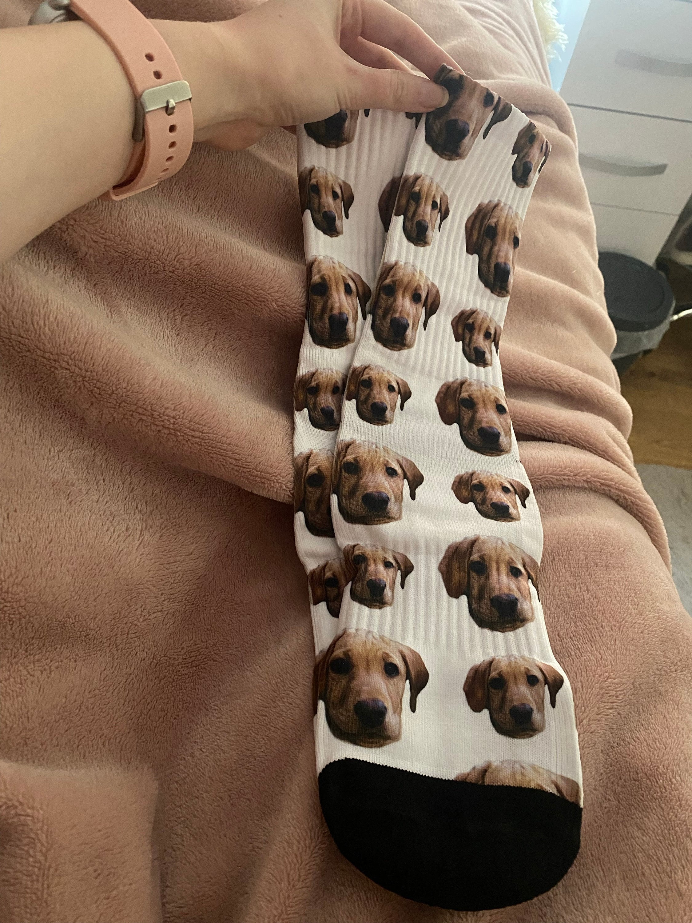 Custom Face Socks Printed With Loved Ones Face Make A Fantastic Unique Personalised Gift