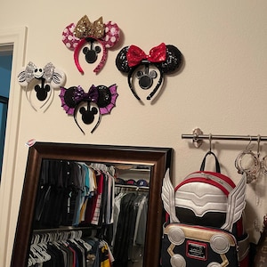 Mouse Ears Wall Hanger, Wall Display for Magic Mouse Ear Headbands, 3m ...