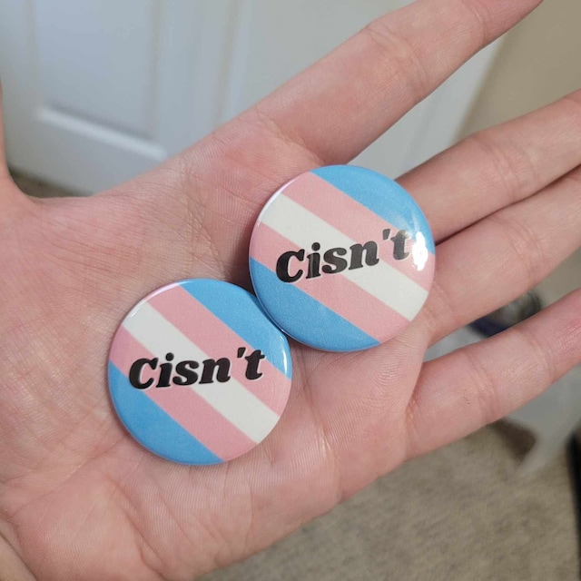Jenny Wakeman Trans Pride Button 