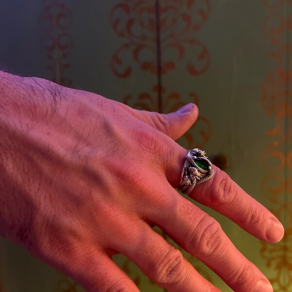 Toothless Ring Sterling Silver, How to Train Your Dragon Ring, Unisex ...