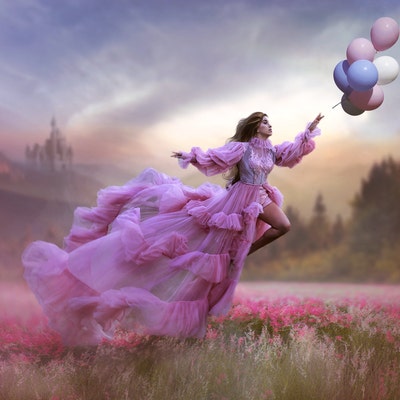 Spring Backdrop, Summer Digital Backdrop, Digital Background, Flower ...