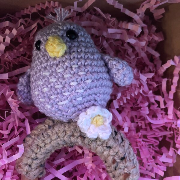 Amigurumi Bird Baby Rattle Crochet Pattern – 5 Languages (PDF Pattern ...
