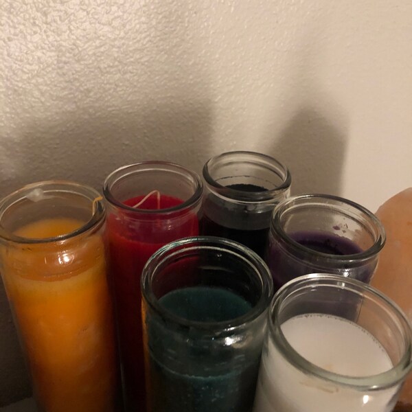 Tall Ritual Candles: Color Magic, Spell Candles - Etsy