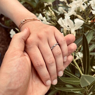 Bague de fiançailles 1,80 ct IGI Lab cultivé marquise diamant