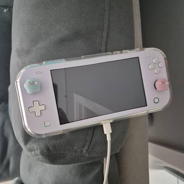 Nintendo Switch Lite Skin Wrap Premium Vinyl Pastel Lilac Purple