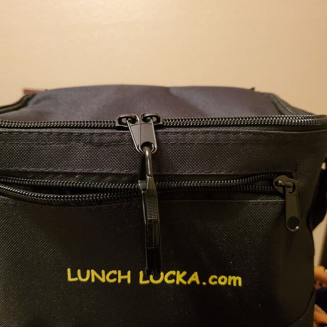 Canvas Locking Lunch Bag With New and Improved Lock Etsy