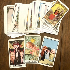 Blythe Doll Tarot Card Deck in Tin 78 Cards Complete Full