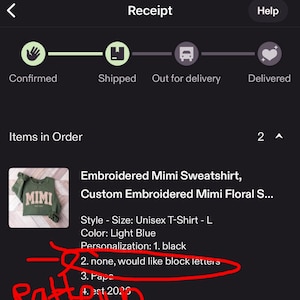 Heather added a photo of their purchase