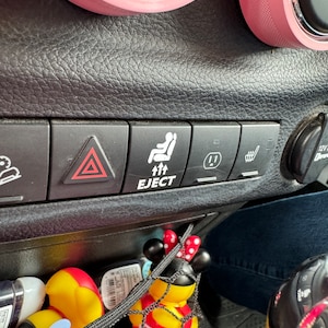 Eject Button Decal, Car Decal, Eject Passenger Button, Blank Button ...