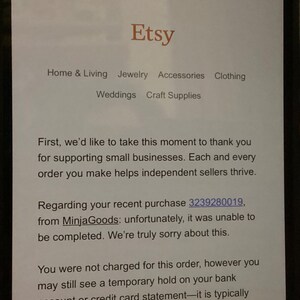 Etsy buyer added a photo of their purchase