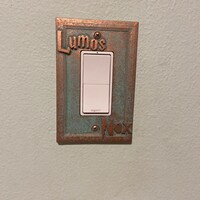 Tardis Outlet Cover aged - Etsy