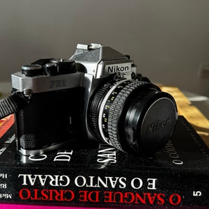 Nikon EM 35mm Film Camera From 1980s Image -high Quality 4000px Digital ...