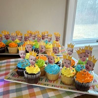 El Salvador Cupcake Topper, Nayib Bukele Decor, El Salvador Party, El ...
