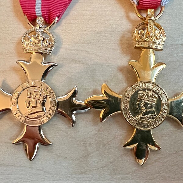 George Cross Medal Military Award for Gallantry With Ribbon Replica George Cross Medal Military Award for Gallantry With Ribbon Replica