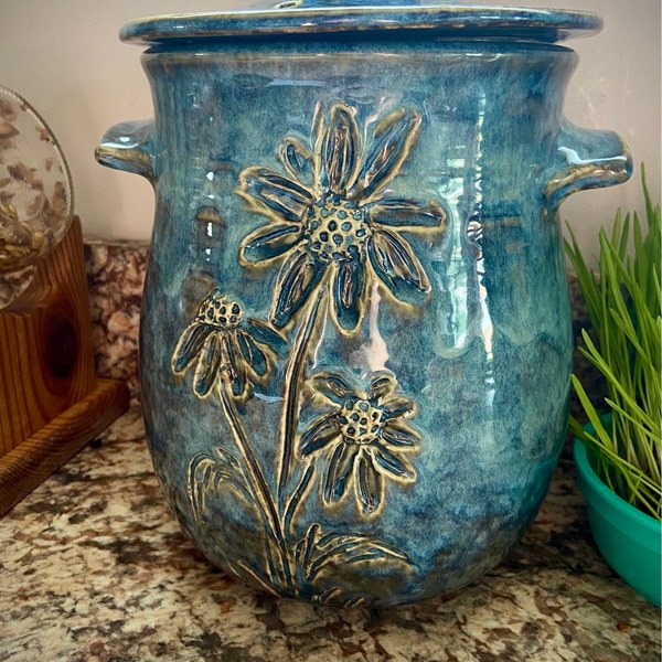 Pottery Compost Pot / Compost Bin / Composting / Pottery Jar /pottery ...