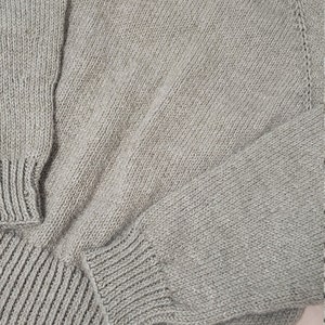 KNITTING PATTERN Classic Sweater Knitting Pattern Chunky - Etsy