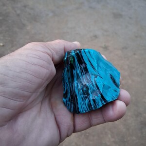 Arizona Turquoise Obsidian Rough Raw Crystal – 1250‑1350 ct AAA