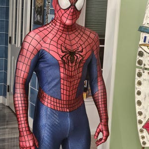 アメイジングスパイダーマン　服 アメイジング・スパイダーマン2スーツ（特注） - Etsy 日本