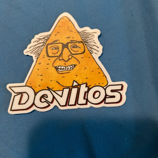 Devitos Danny Devito as a Dorito Vinyl Sticker - Etsy