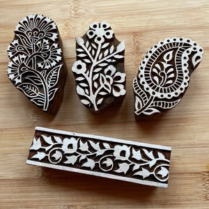 Bee Printing Block Stamps Printing On Fabric, Clay, Tattoo
