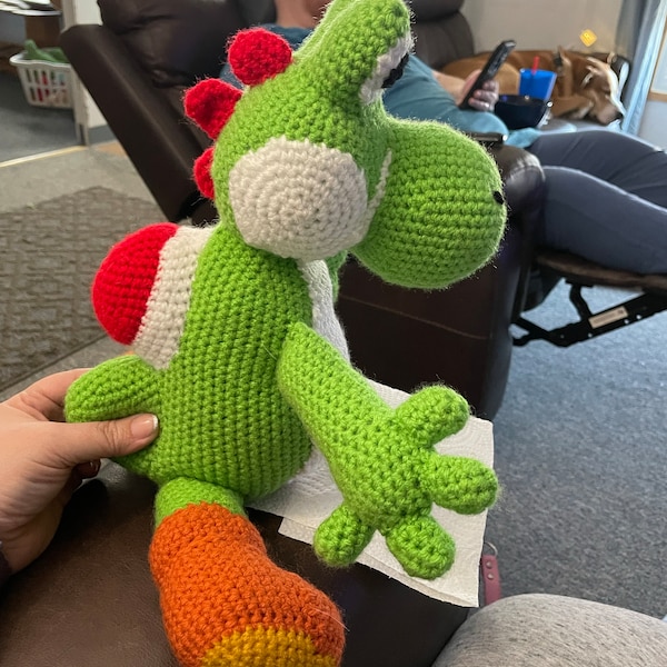 Yoshi Pattern Amigurumi Crochet PDF - Etsy