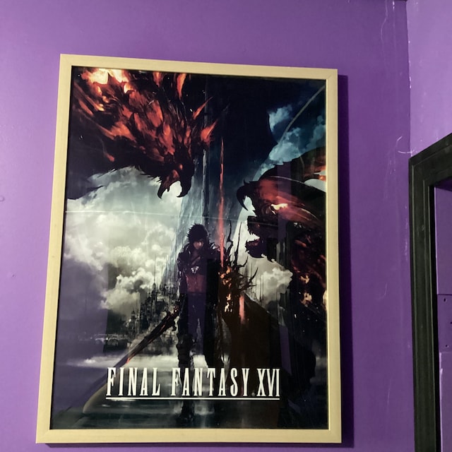 Final Fantasy XVI (16) Poster | Official Key Art | Unframed