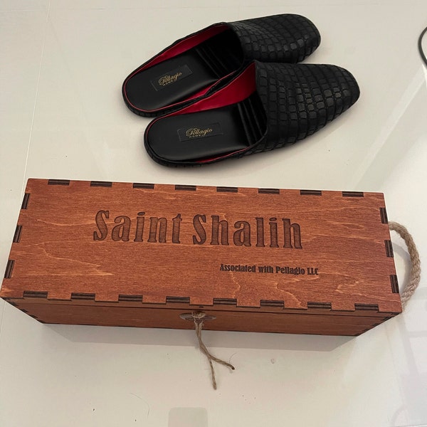 mens leather house slippers sears