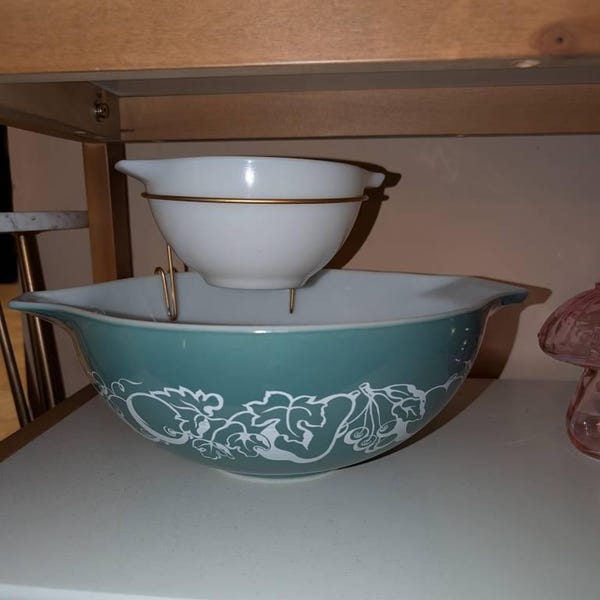 Pyrex Reproductions Vintage Pyrex Reproduction Bracket - for Cinderella Bowls - 441 & 444 ...