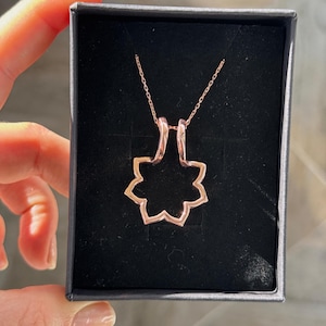 Clover Gold Ring Holder Necklace, Wedding Ring Keeper Pendant, Wedding Ring Holder, Nurse Gift, Sterling Silver Ring Keeper Jewelry