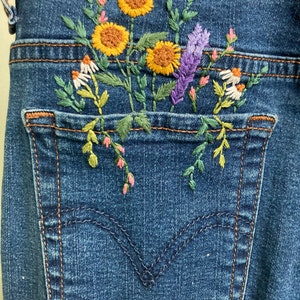 A Pocket Full of Posies Embroidery PDF & Pattern - Etsy Canada