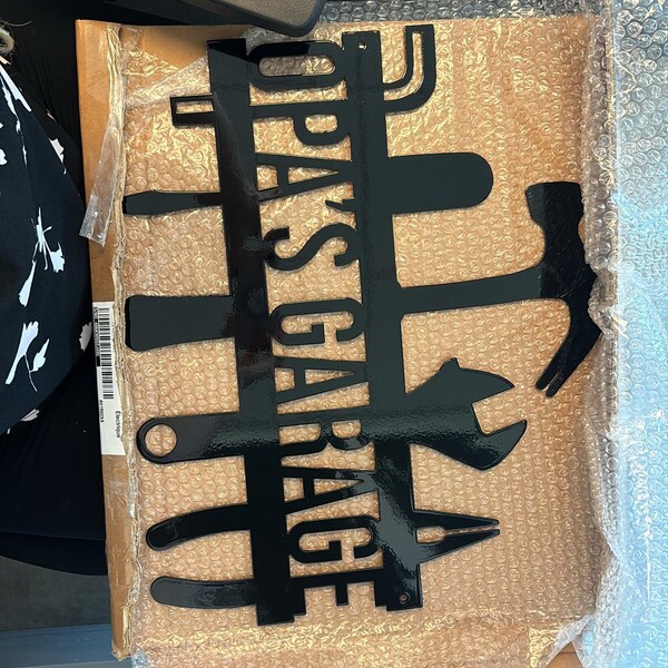 Made With Love Metal Wall Art / Kitchen Wall Decor / Metal Kitchen Wall