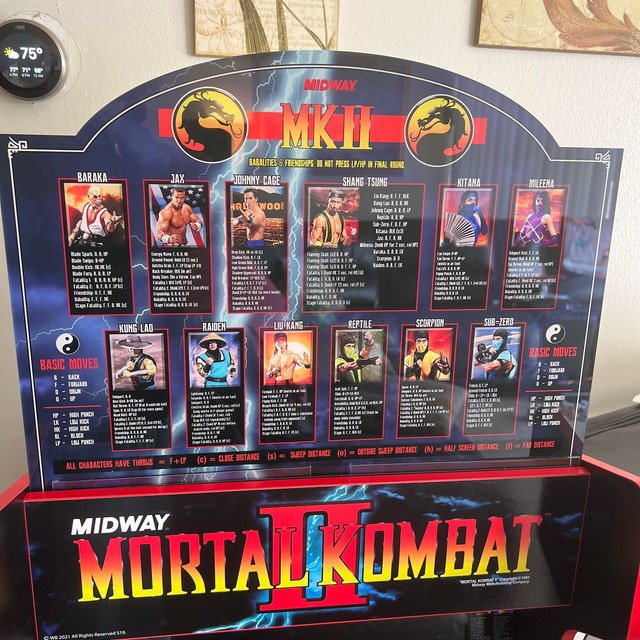 Mortal Kombat 3 Topper for Arcade 1up – Szabo's Arcades