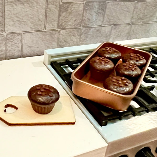 1:6 Hamburger Patties & French Fries 1/6 Scale Miniature Food Grill ...