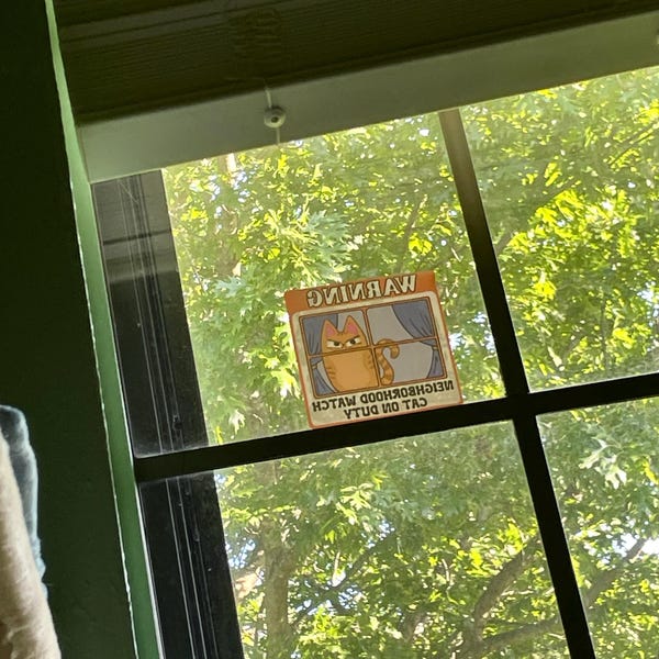 No Soliciting Sign Window Cling Goth (violators Will Be Sacrificed ...