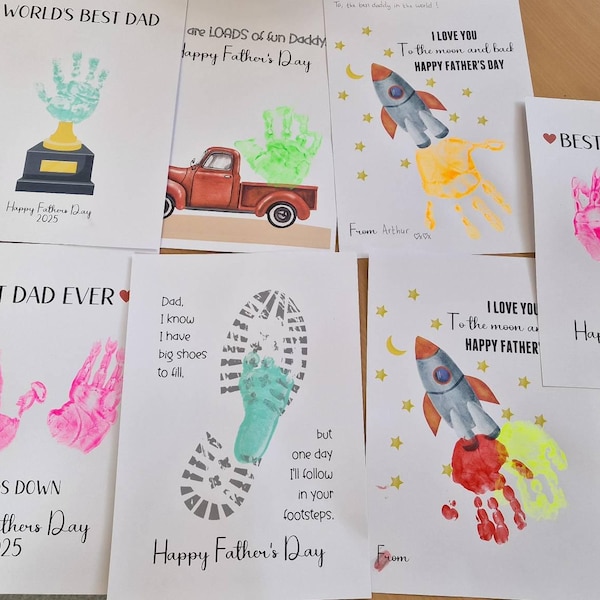 Father's Day Printable, Fathers Day Art Bundle, Fathers Day Gift ...
