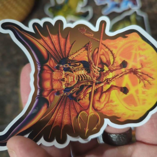 Megadeth Vic Rattlehead Stickers Series 2 - Etsy