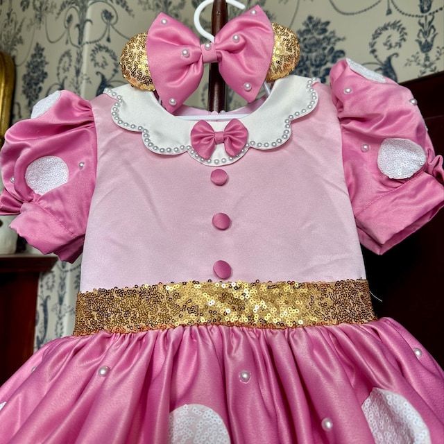 Pink Minnie Mouse Costume. Baby Girl Dress. Minnie Mouse Birthday Dress. Sparkle and Pearl Minnie Dress. for Special Occasion. Handmade! - Etsy Pink Minnie Mouse Costume. Baby Girl Dress. Minnie Mouse Birthday Dress. Sparkle and Pearl Minnie Dress. for Special Occasion. Handmade! - Etsy