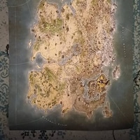 Michigan Fantasy Map - Etsy