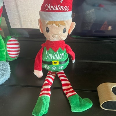 Personalized Christmas Elf, Stuffed Elf, Stocking Stuffer ...