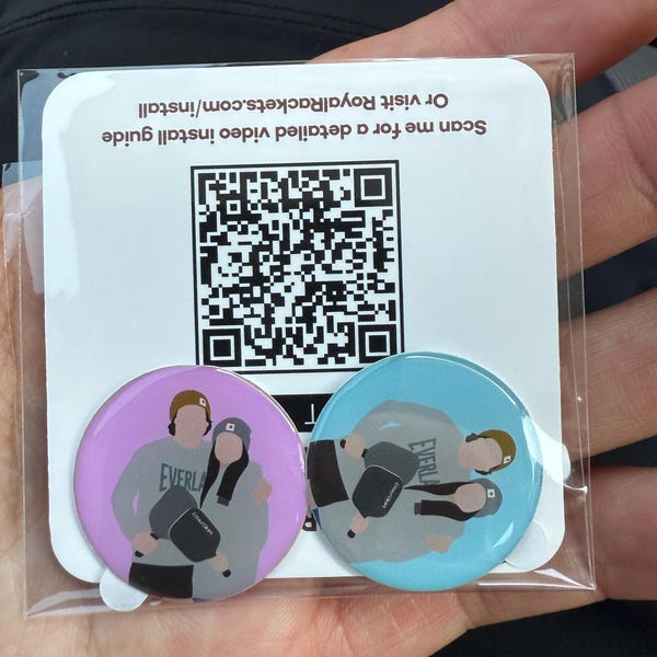 Minimalistic Pickleball Paddle Black Logo Baseball Cap in White - Etsy