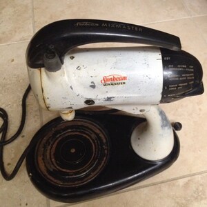 Vintage Sunbeam Model 12 mixmaster 1957-67 | Etsy