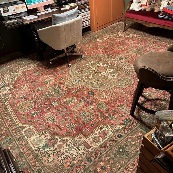 Pastel Rug, Flower Pattern Rug, Antique Rug, Pretty Rug, Turkish Rug ...
